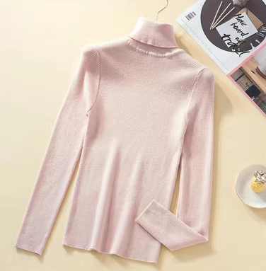 Women's Glitter Turtleneck Sweater