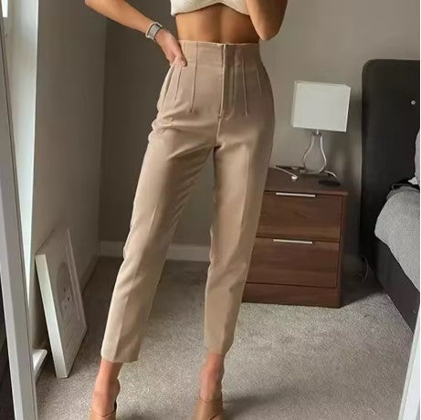 Women's High-Waist Office Pants