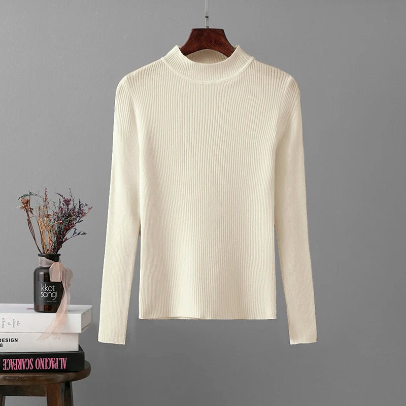 Winter Cashmere Turtleneck Sweater