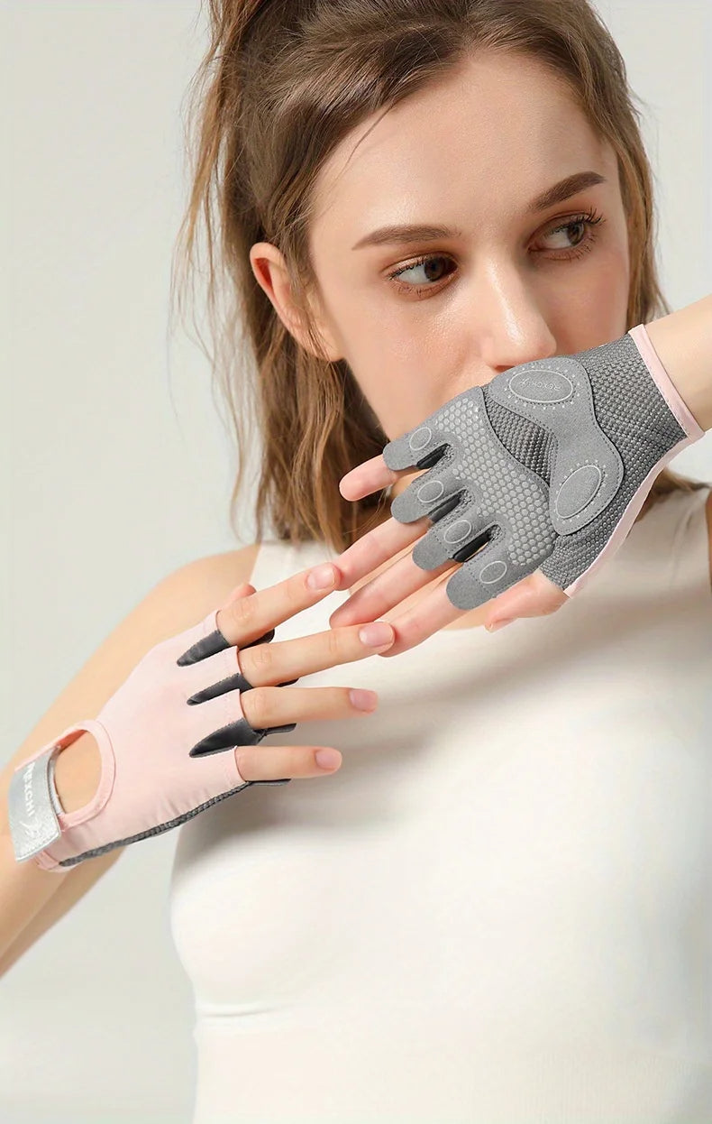 Breathable Half-Finger Gloves