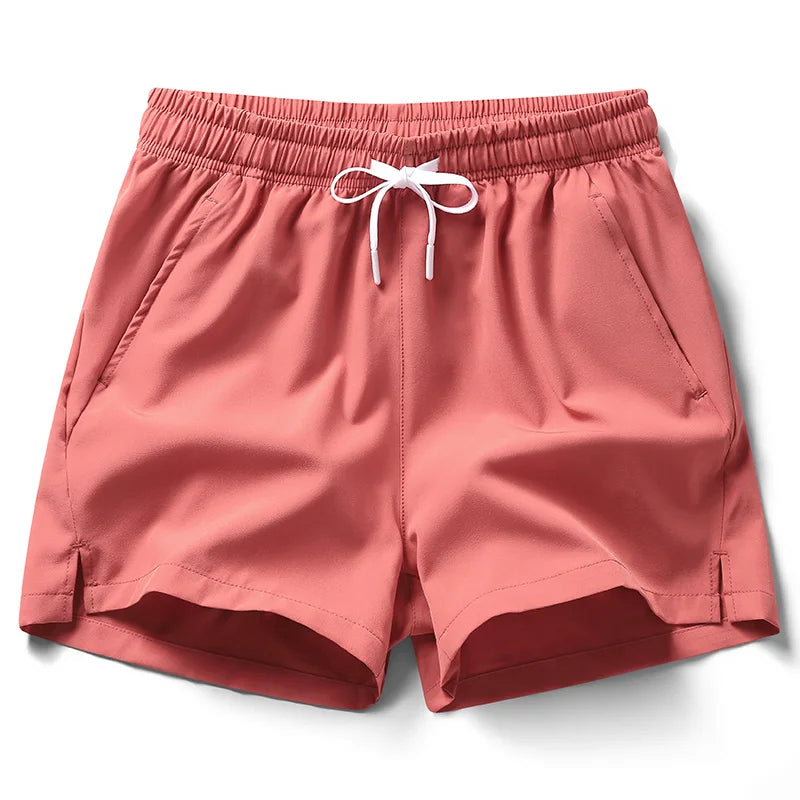 Sports Shorts with Zipper Pockets