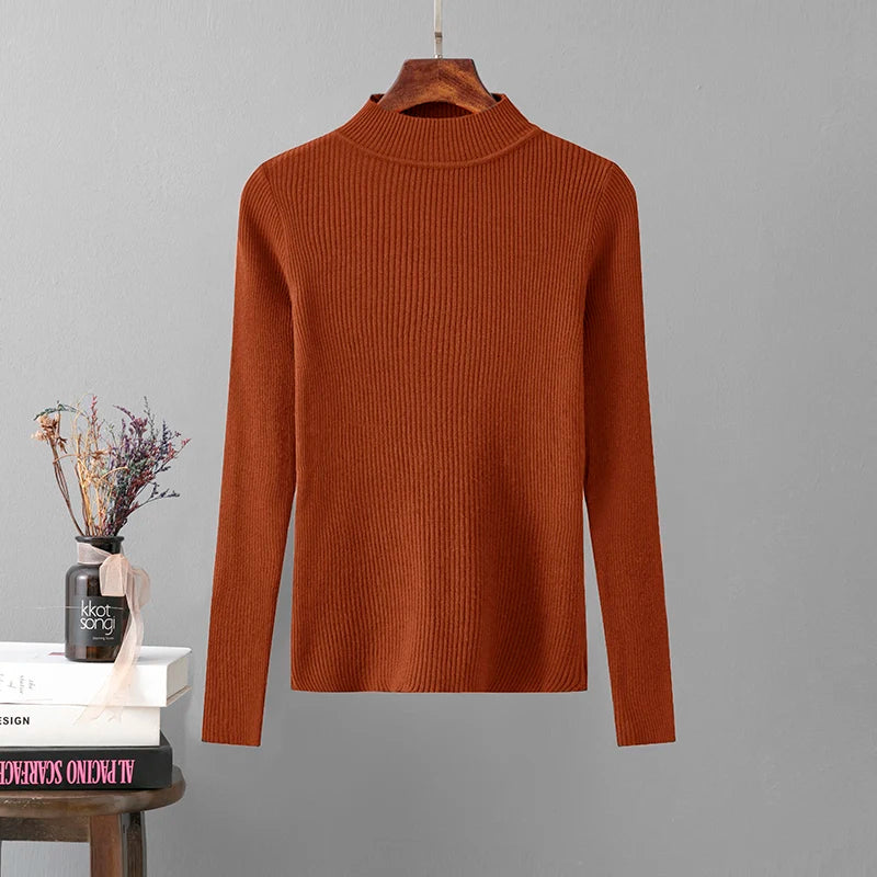 Winter Cashmere Turtleneck Sweater