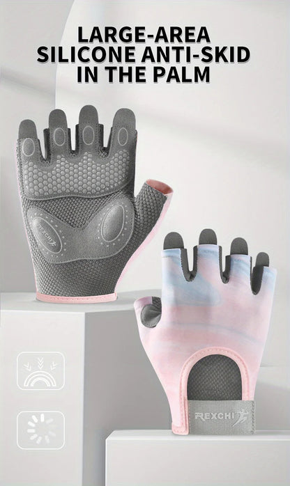 Breathable Half-Finger Gloves