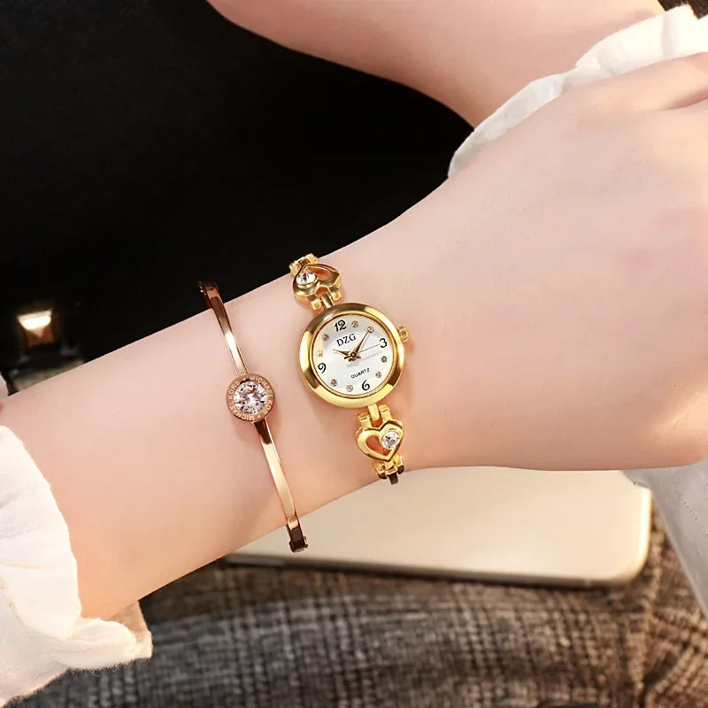 ElegantHeart Casual Wristwatch