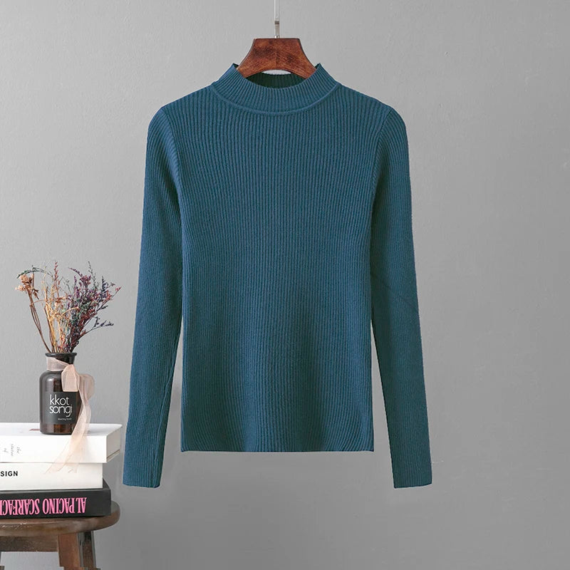 Winter Cashmere Turtleneck Sweater