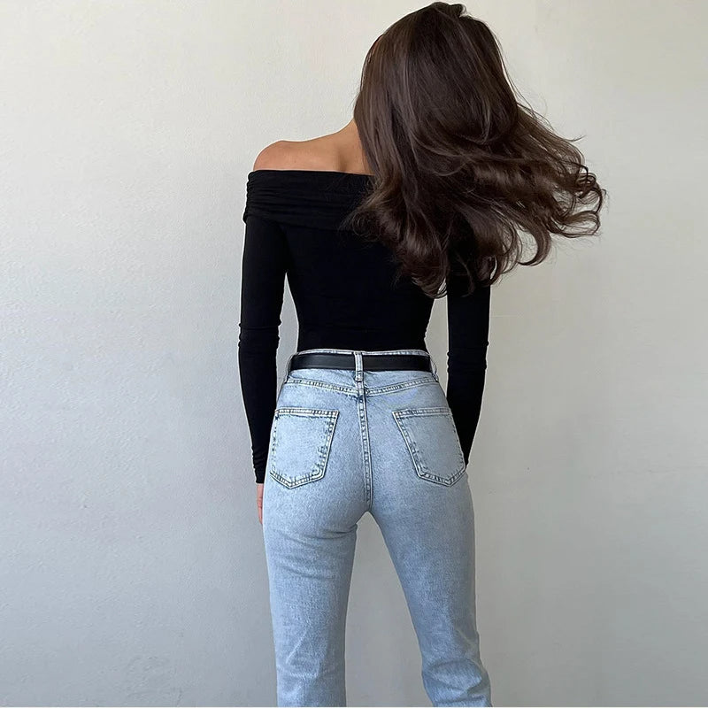 Autumn Backless Corset Bodysuit