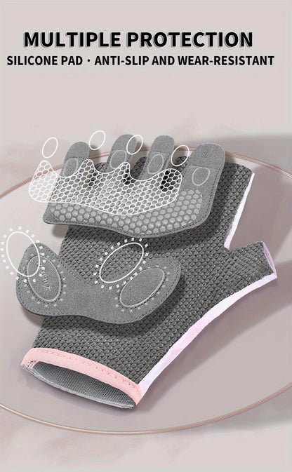 Breathable Half-Finger Gloves