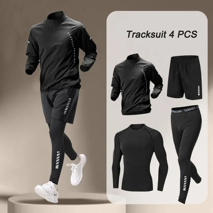 Quick Dry Sports Jacket & Pants Set