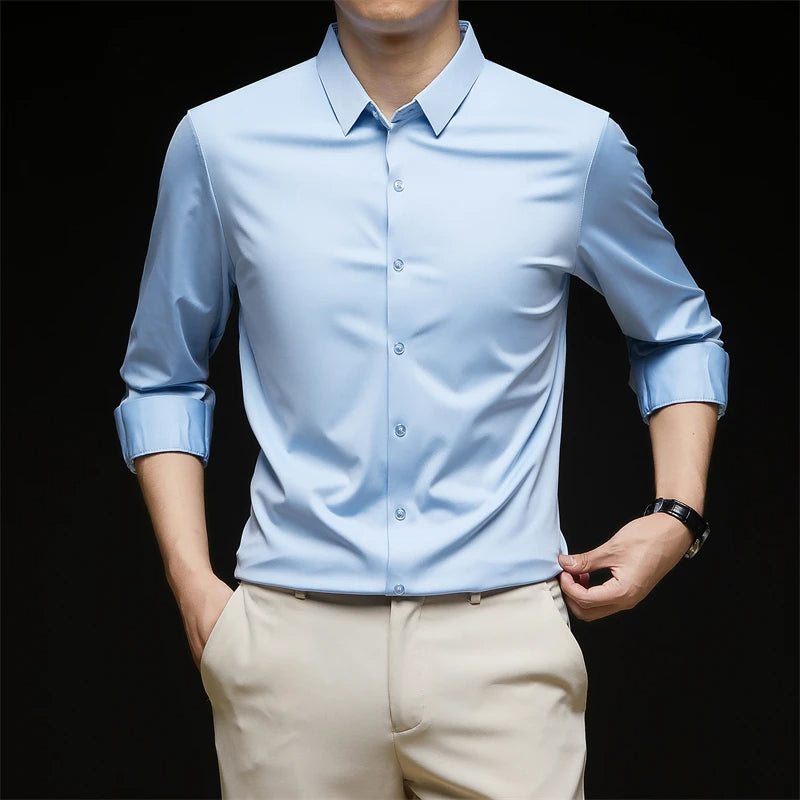 Men's Stretch Slim Fit Shirt