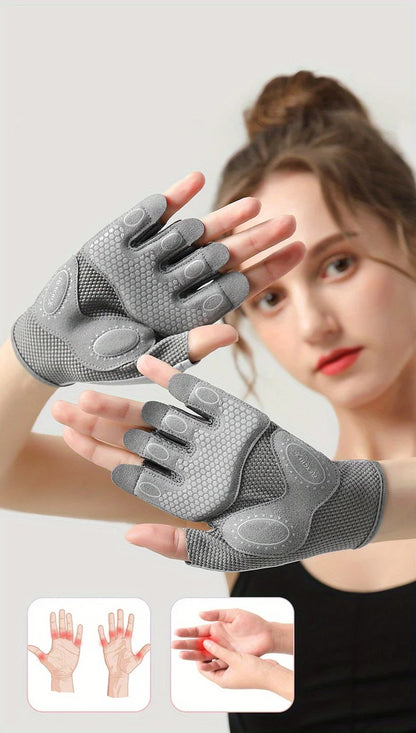 Breathable Half-Finger Gloves