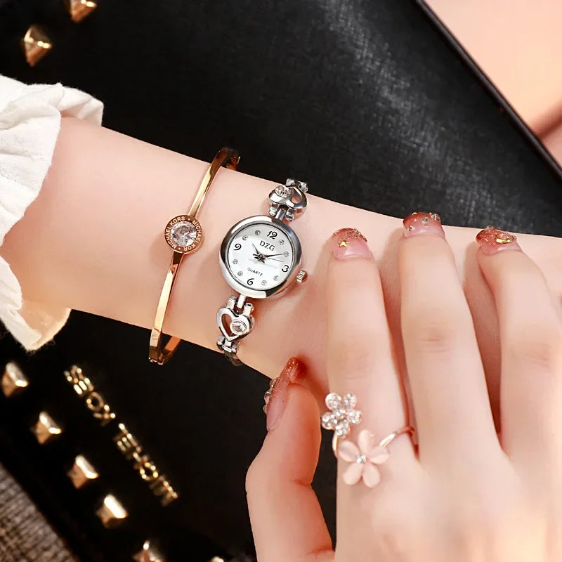 ElegantHeart Casual Wristwatch