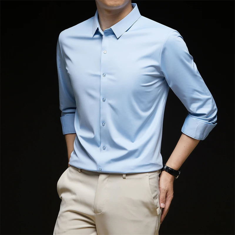 Men's Stretch Slim Fit Shirt