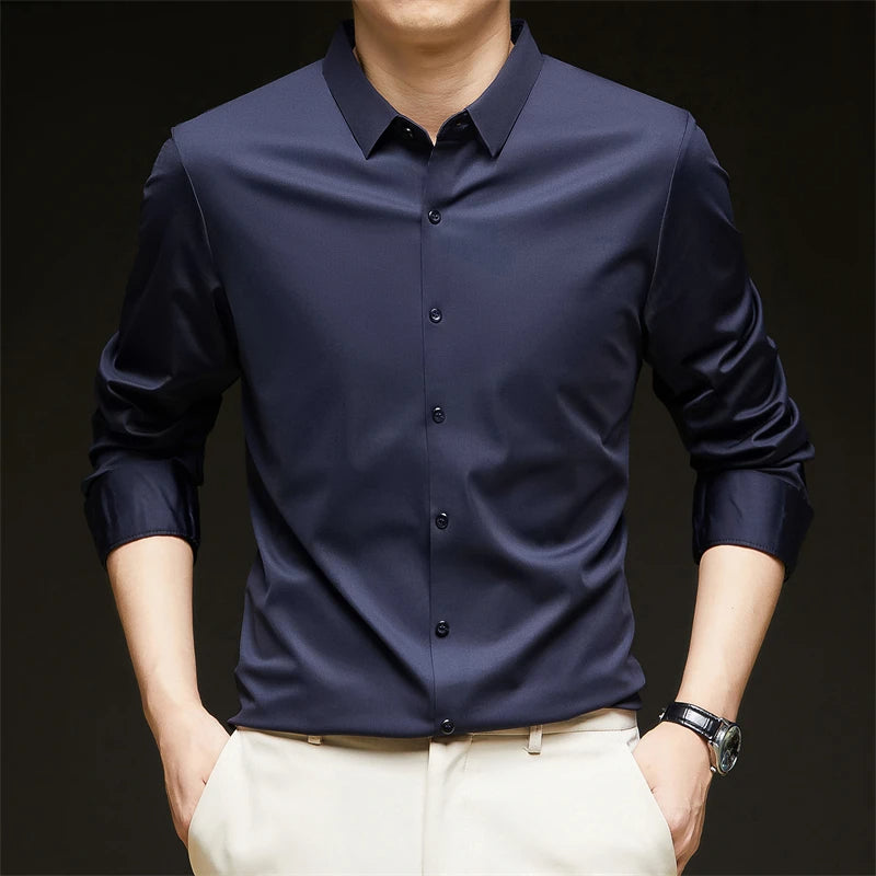 Men's Stretch Slim Fit Shirt