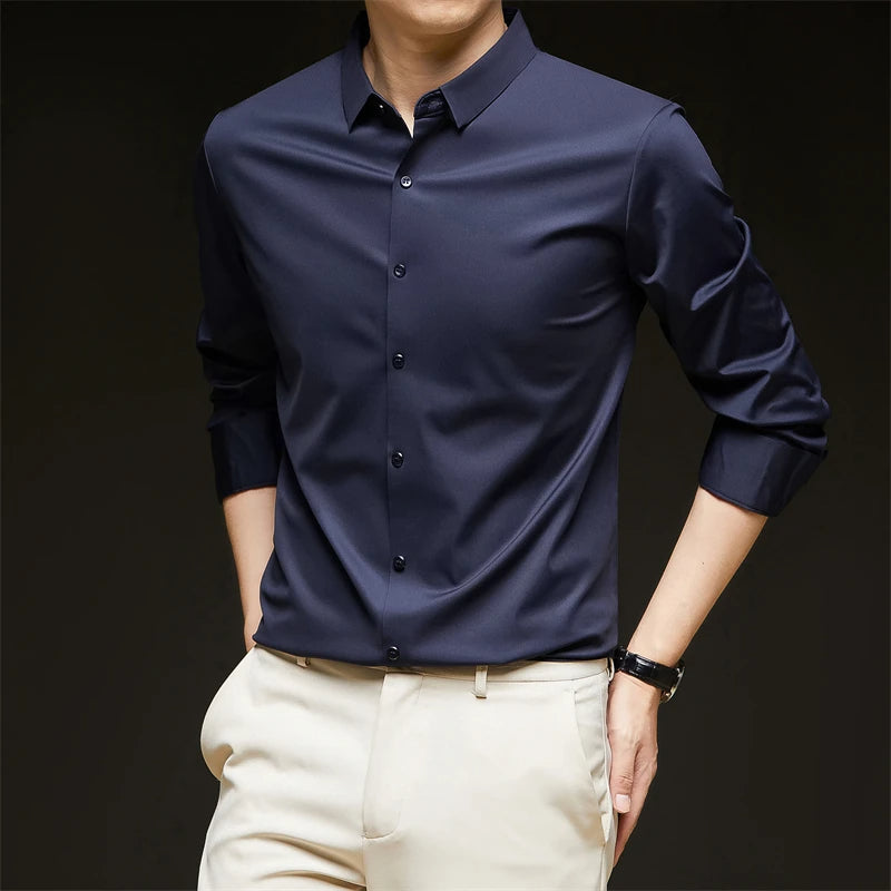 Men's Stretch Slim Fit Shirt