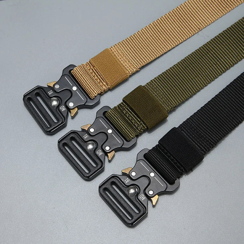 Multi-Functional Tactical Nylon Belt