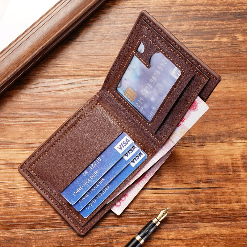 Business Slim Wallet for Men