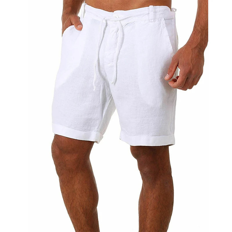 BreezeFlex Linen Shorts