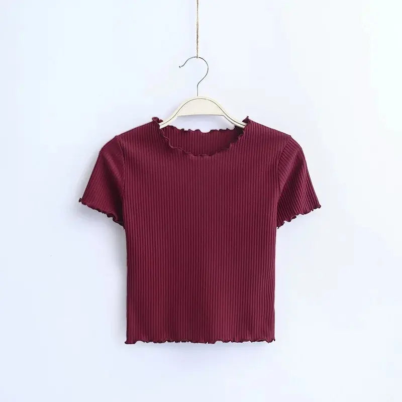 Vintage O-Neck Slim Fit T-Shirt