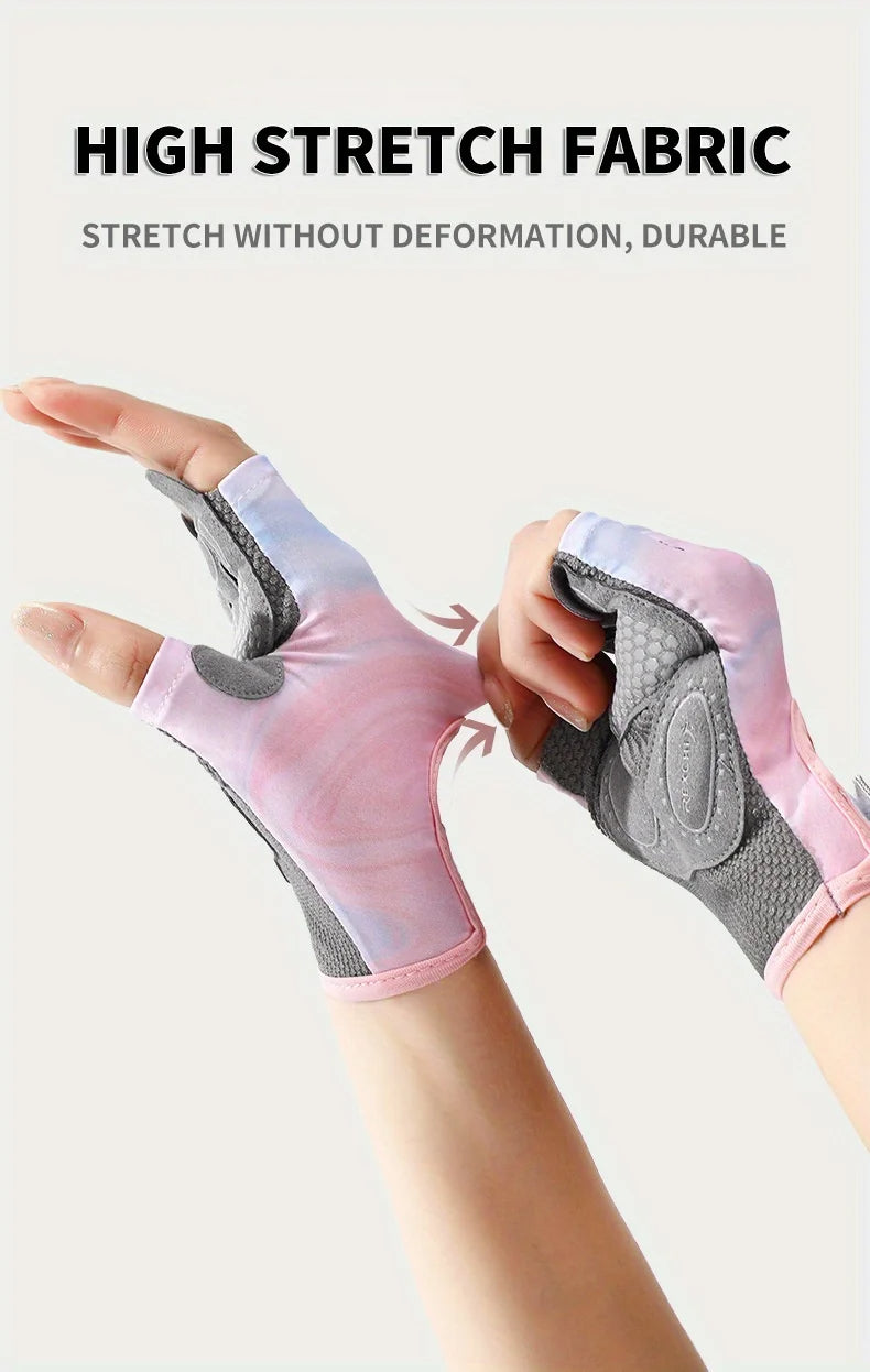 Breathable Half-Finger Gloves