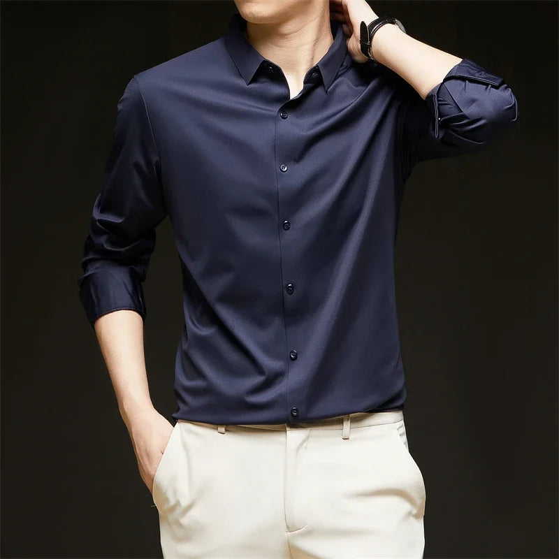 Men's Stretch Slim Fit Shirt