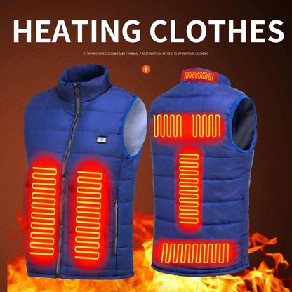 9 Areas Heated Vest Jacket