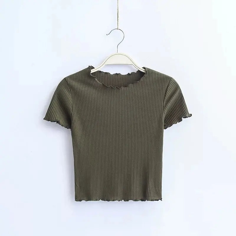 Vintage O-Neck Slim Fit T-Shirt