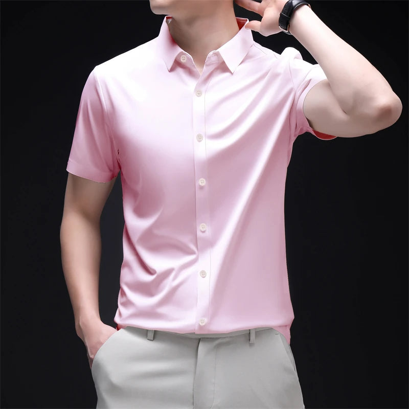 Men's Stretch Slim Fit Shirt