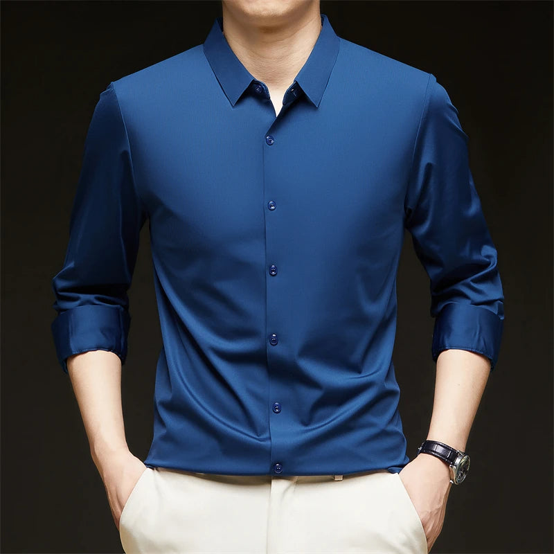 Men's Stretch Slim Fit Shirt