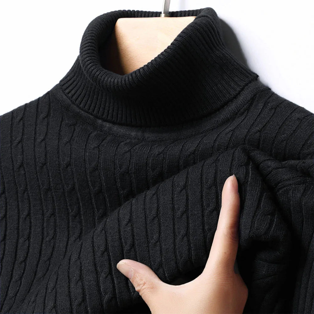 WarmFit Turtleneck Sweater