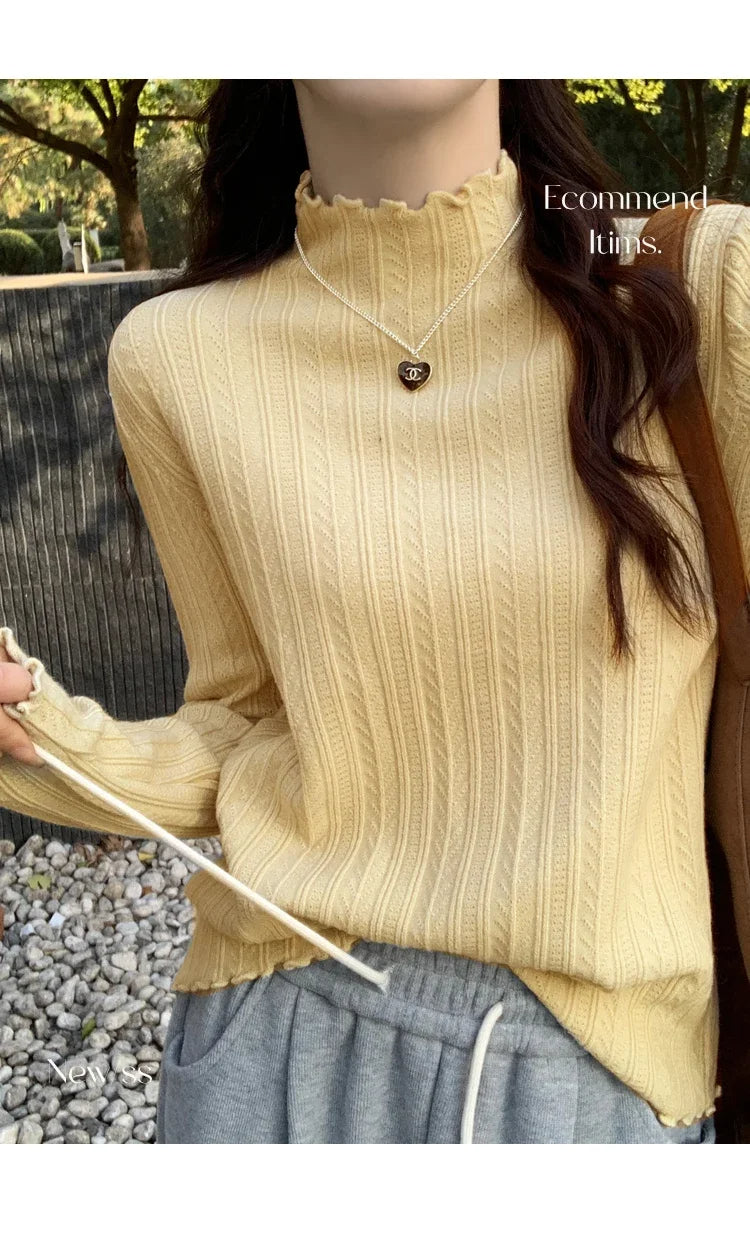 Wood Ear Knit Pullover