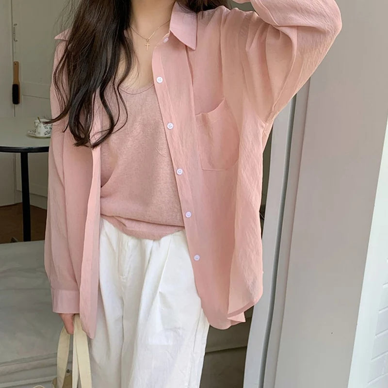 Summer Breeze Chiffon Cardigan