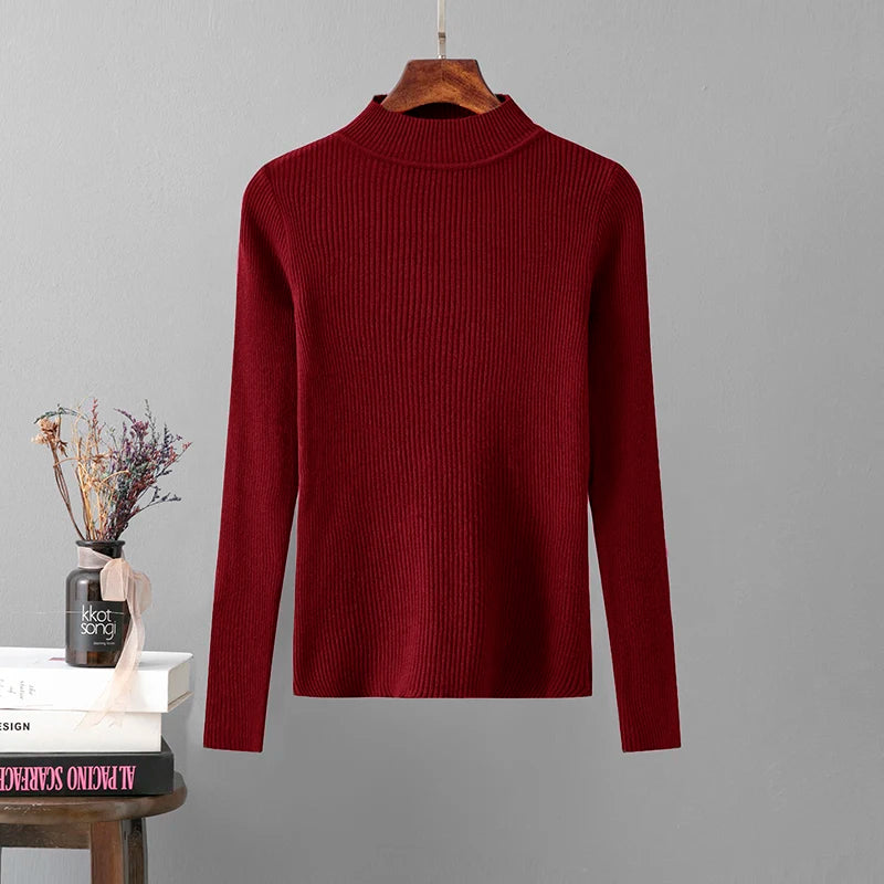 Winter Cashmere Turtleneck Sweater