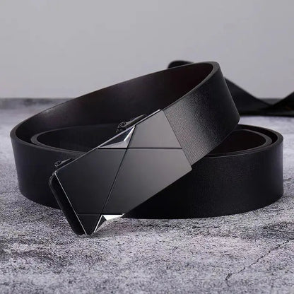 Modern Fashion Faux Leather Automatic Belt