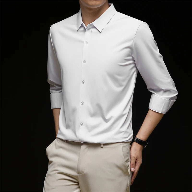 Men's Stretch Slim Fit Shirt