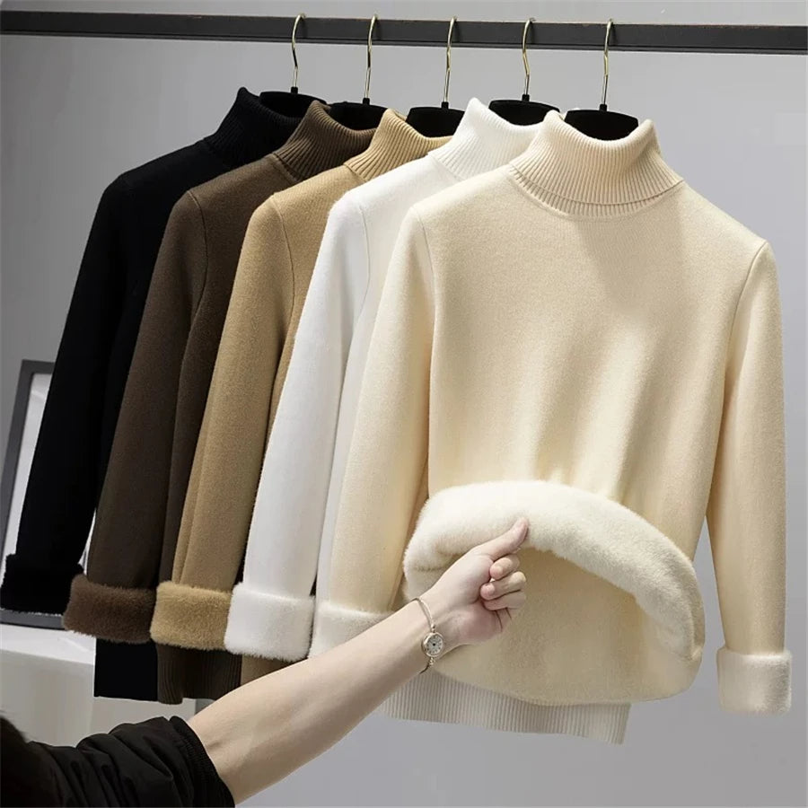 ElegantHeat Knitted Pullover