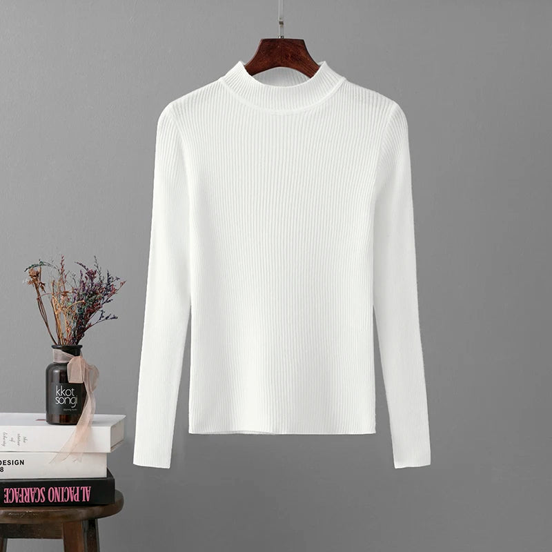 Winter Cashmere Turtleneck Sweater