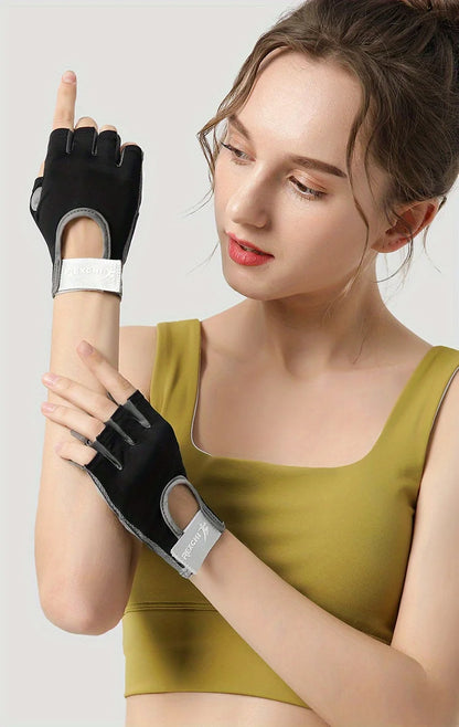 Breathable Half-Finger Gloves