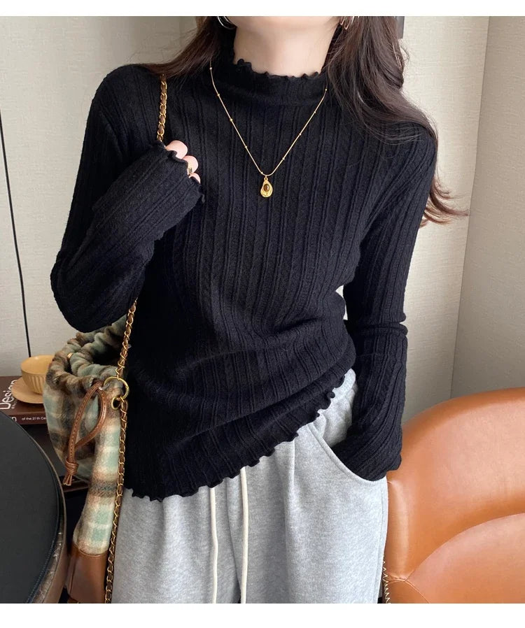 Wood Ear Knit Pullover