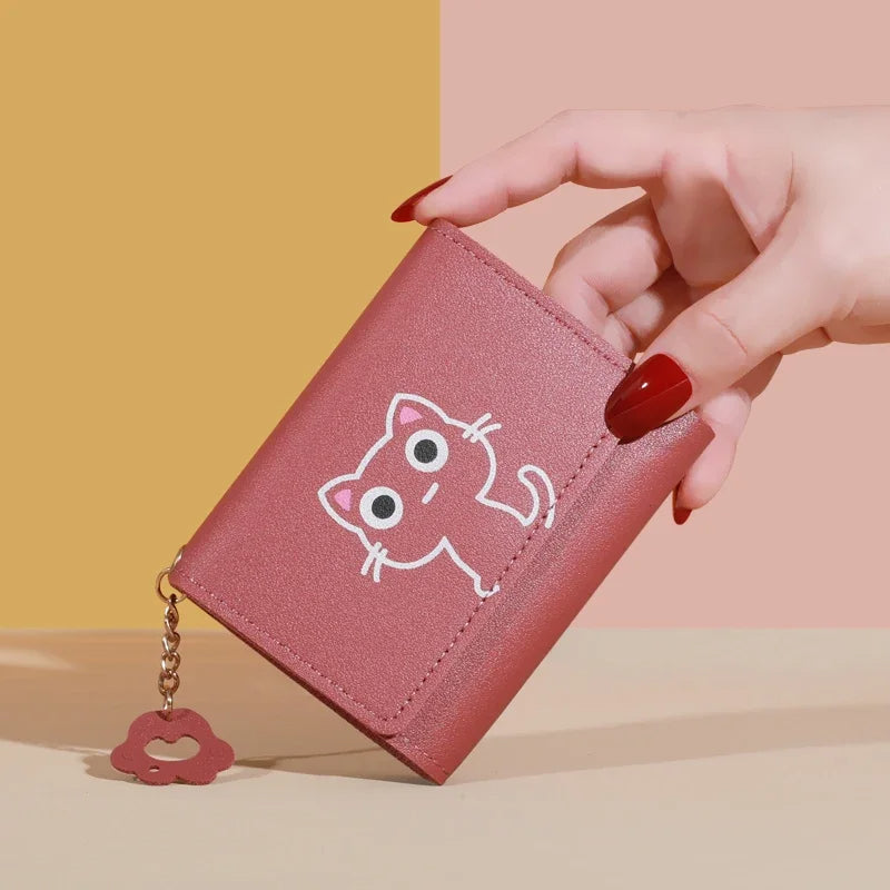 Cute Cat Mini Wallet