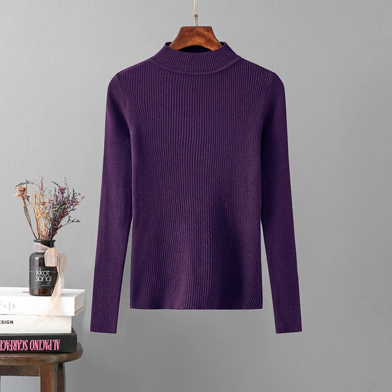 Winter Cashmere Turtleneck Sweater