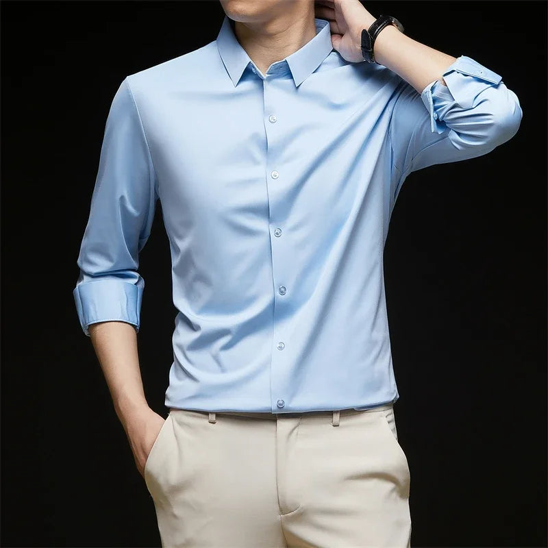 Men's Stretch Slim Fit Shirt