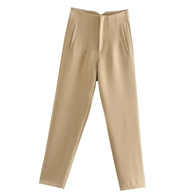 Women's High-Waist Office Pants