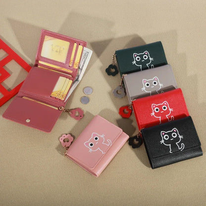 Cute Cat Mini Wallet