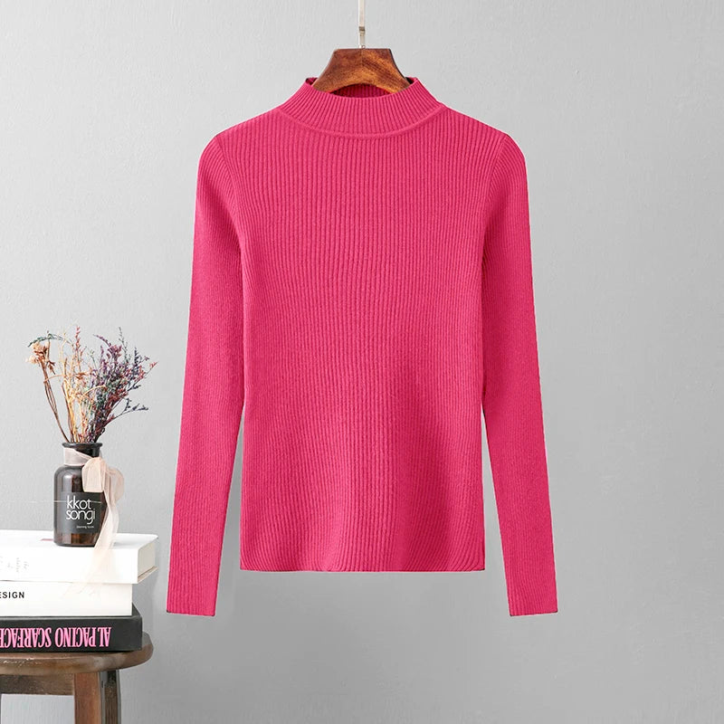 Winter Cashmere Turtleneck Sweater