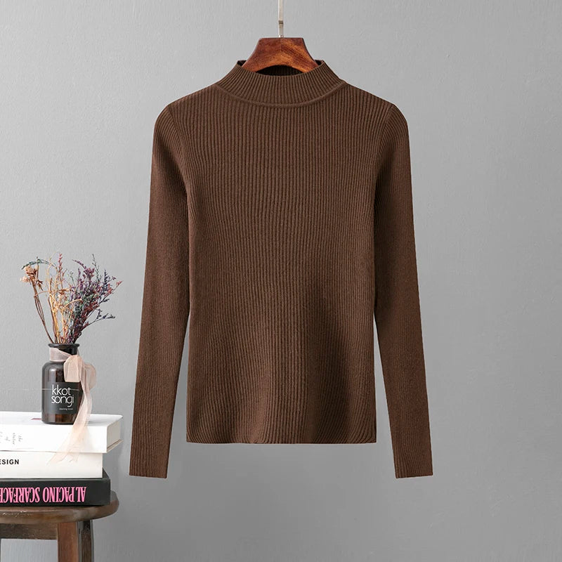 Winter Cashmere Turtleneck Sweater