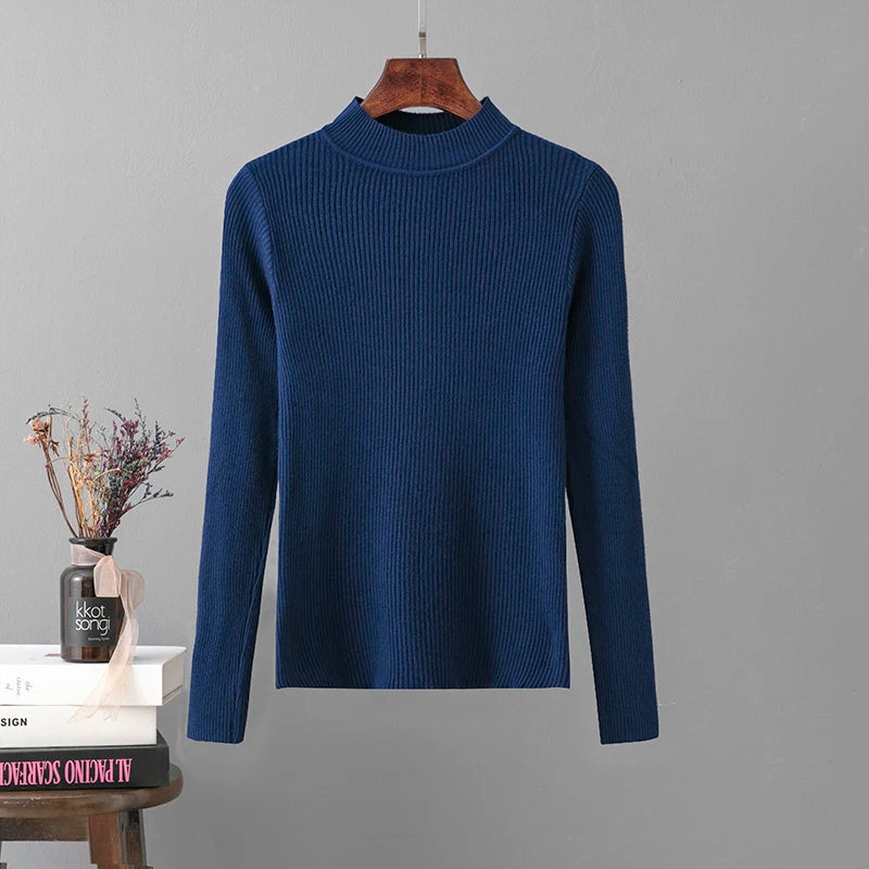 Winter Cashmere Turtleneck Sweater