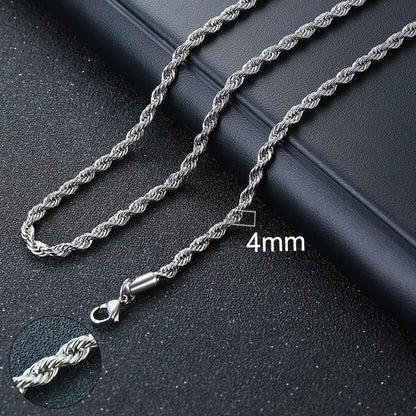 3D Vertical Bar Pendant Necklace