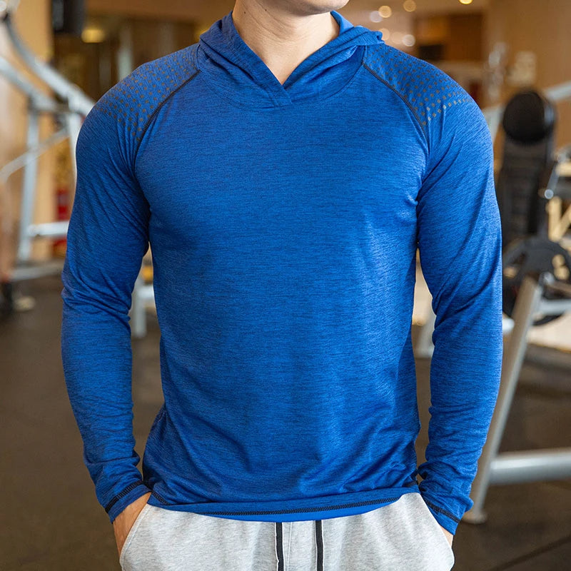 Men's Quick-Dry Fitness Hoodie