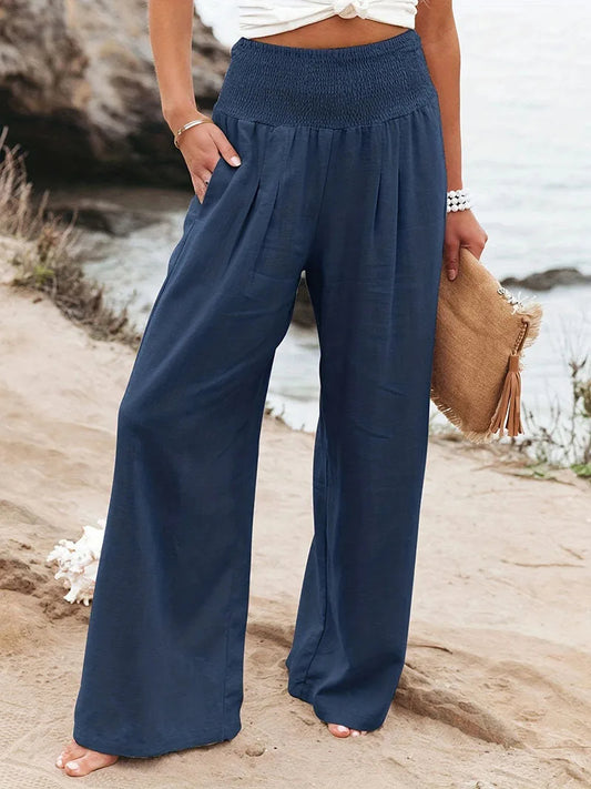 Women's Loose Linen Pants