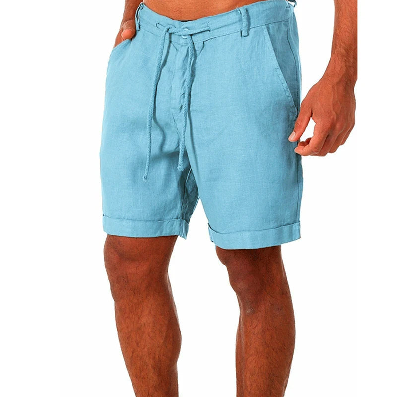 BreezeFlex Linen Shorts